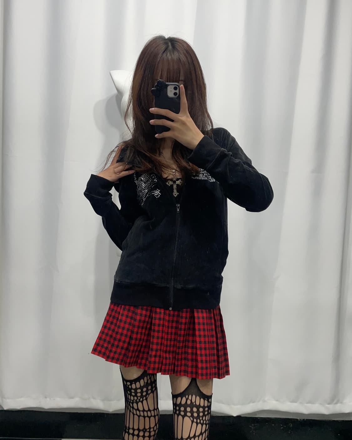 🎸블랙 스컬 후디🎸 상품이미지5