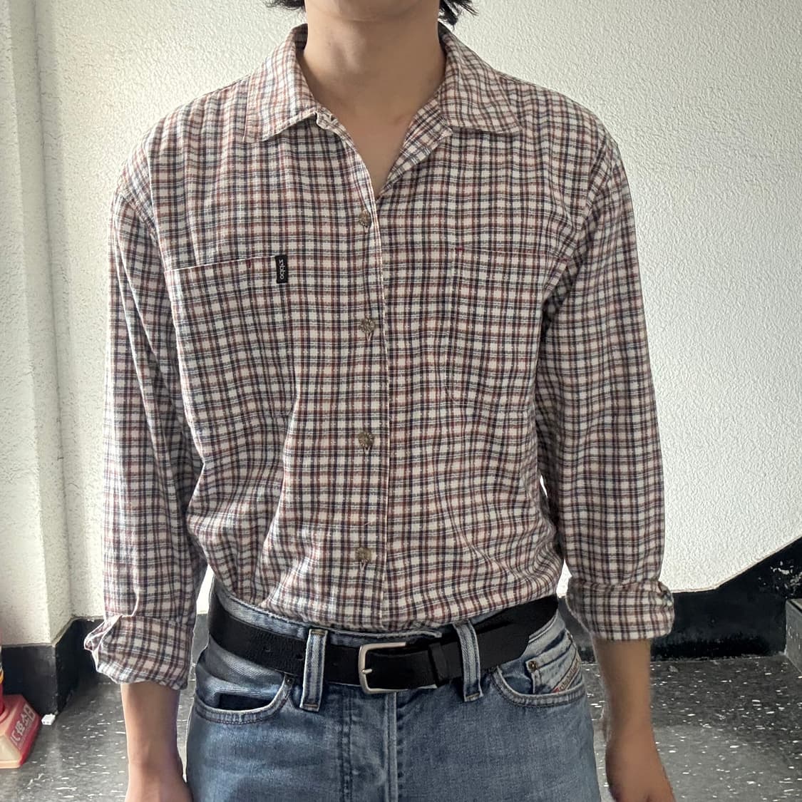 Zippo Check Long Sleeve Shirt 상품이미지1