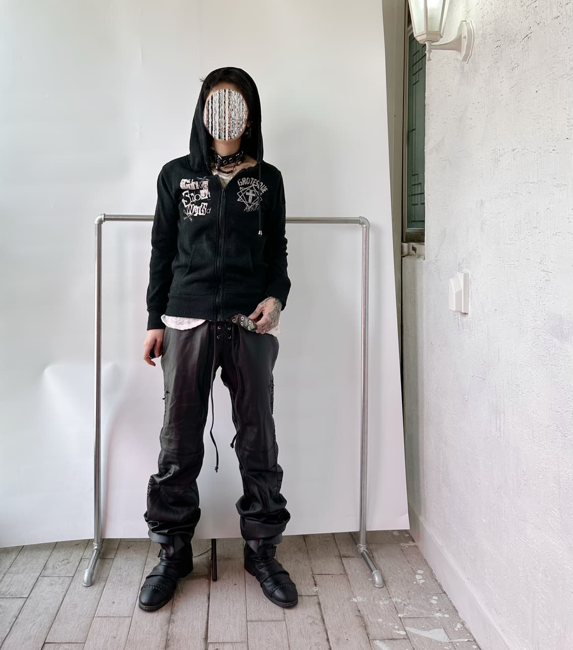 Ghost of harlem punk kint hooded 상품이미지4