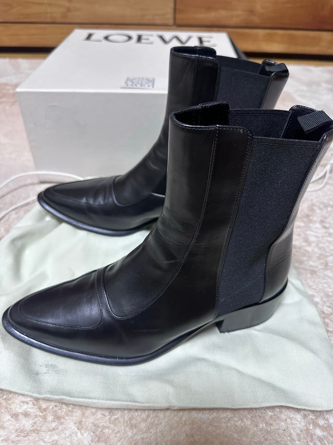 로에베 첼시부츠 37 상품이미지2