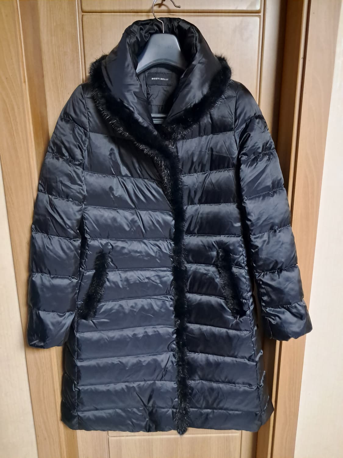 베스띠벨리 밍크퍼 롱패딩 55 상품이미지1