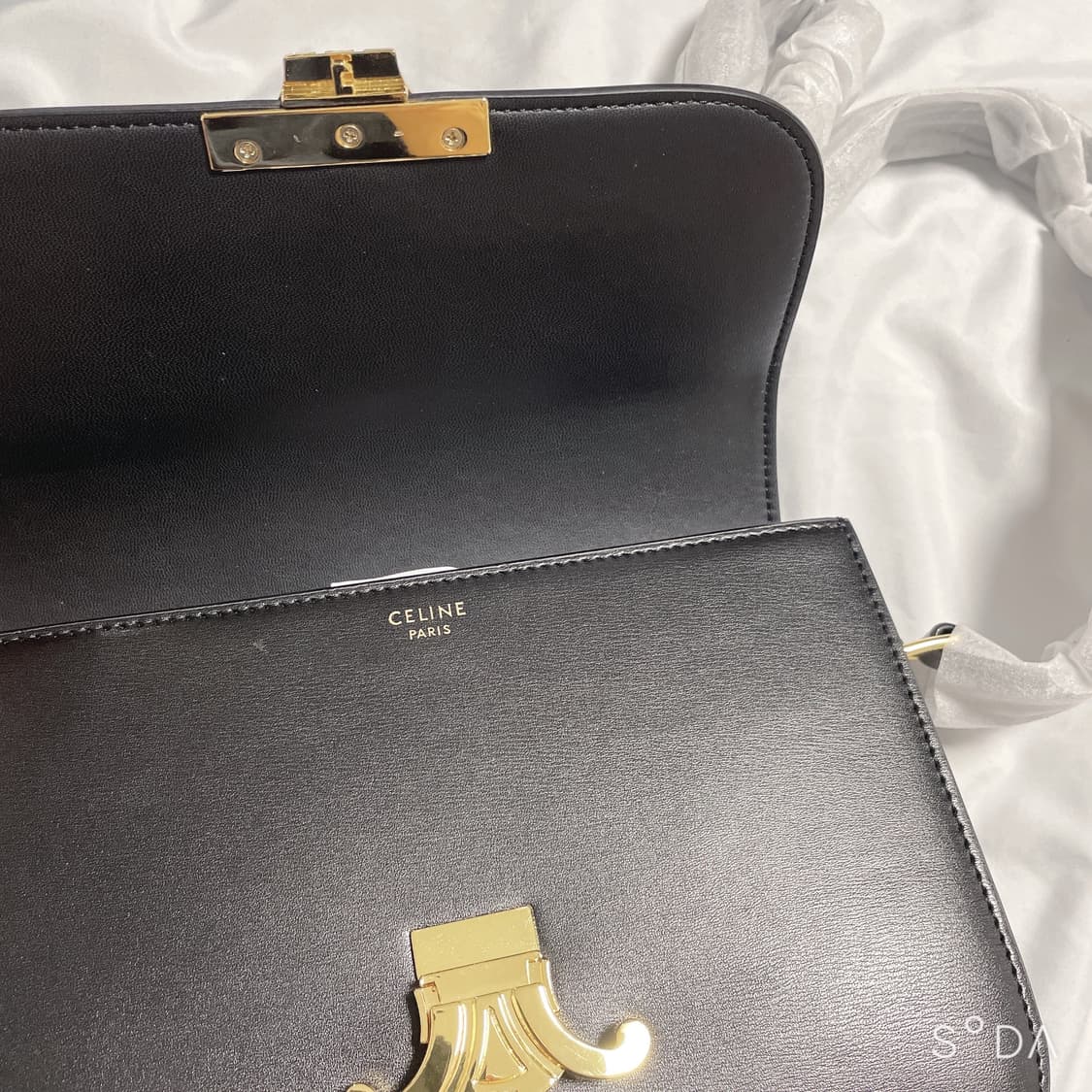 셀린느 트리오페 미듐 블랙 상품이미지8