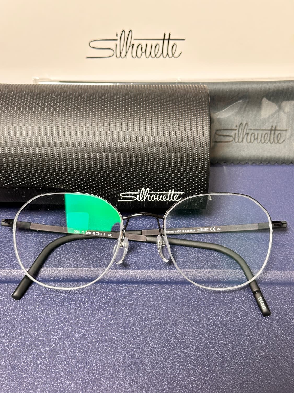 Silhouette 실루엣 안경 5585 상품이미지1