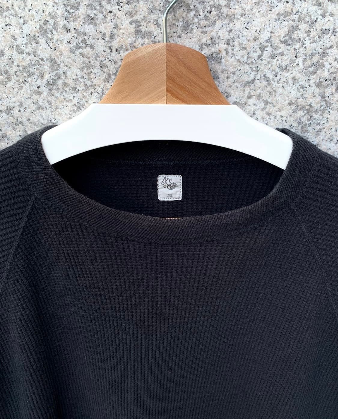 캡틴선샤인 레글런 와플 스웨트 셔츠 상품이미지2