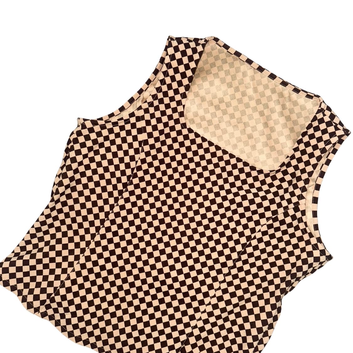 Brown Mono Sleeveless 상품이미지5