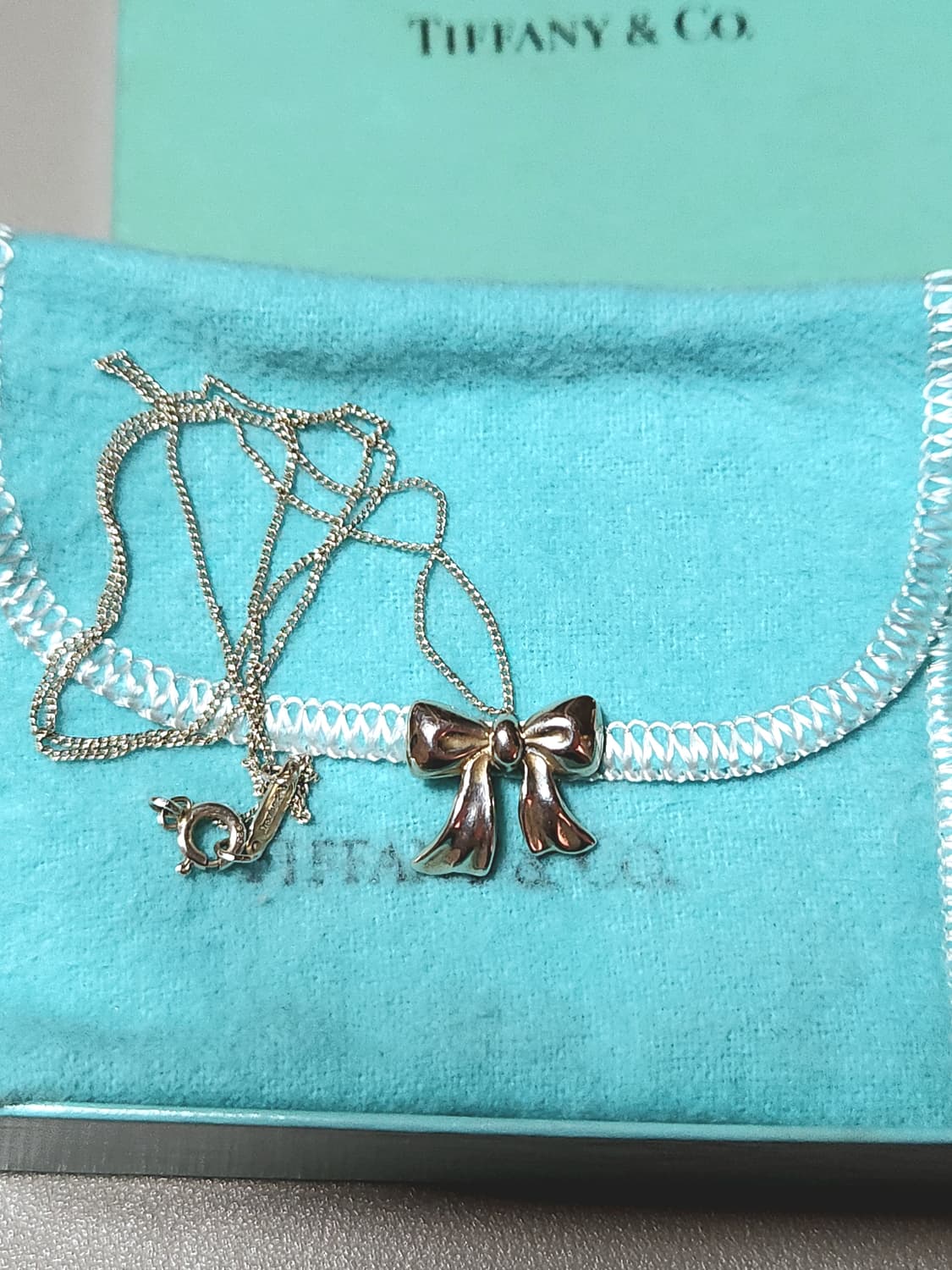 티파니앤코 리본 목걸이 상품이미지1