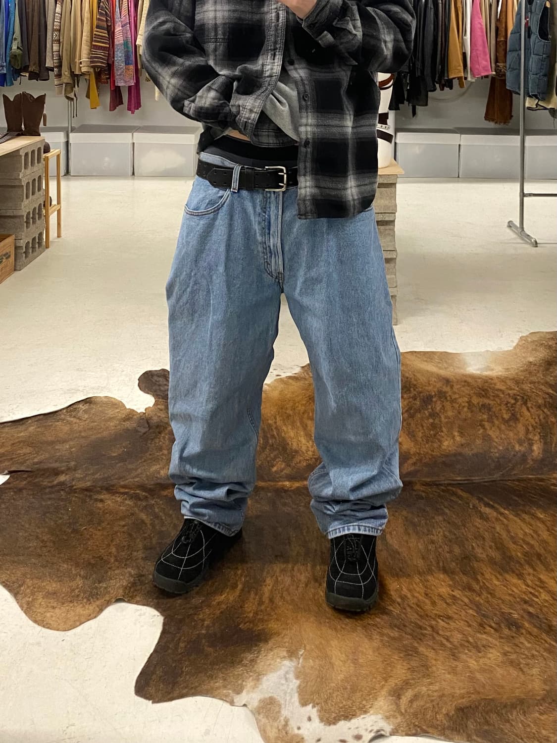 00's LEVI'S 550 denim pants 2000년대 리바이스 상품이미지4