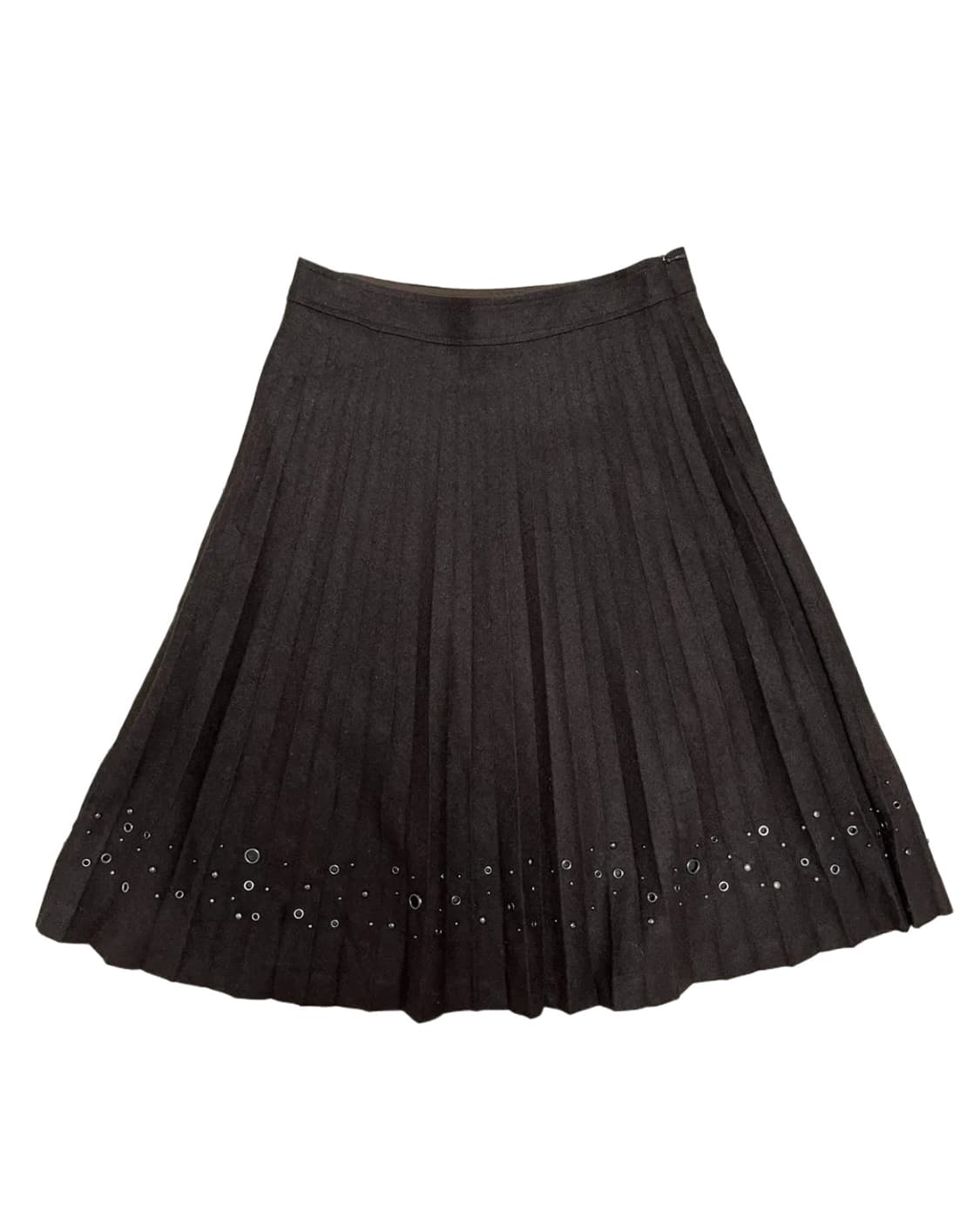 Brown eyelet skirt 상품이미지1