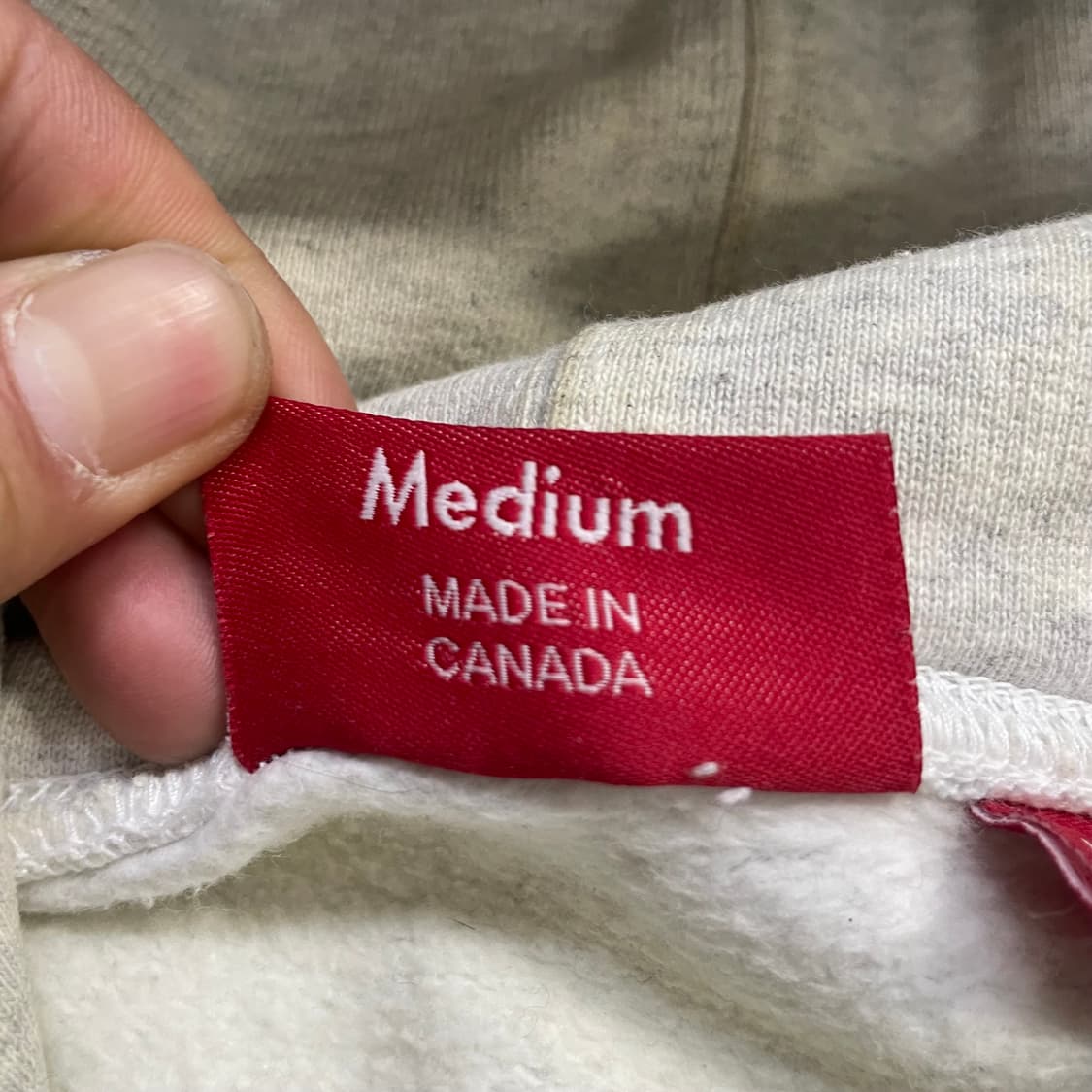 슈프림 Supreme 18fw 뱀파이어 후드티 애쉬 그레이 상품이미지5