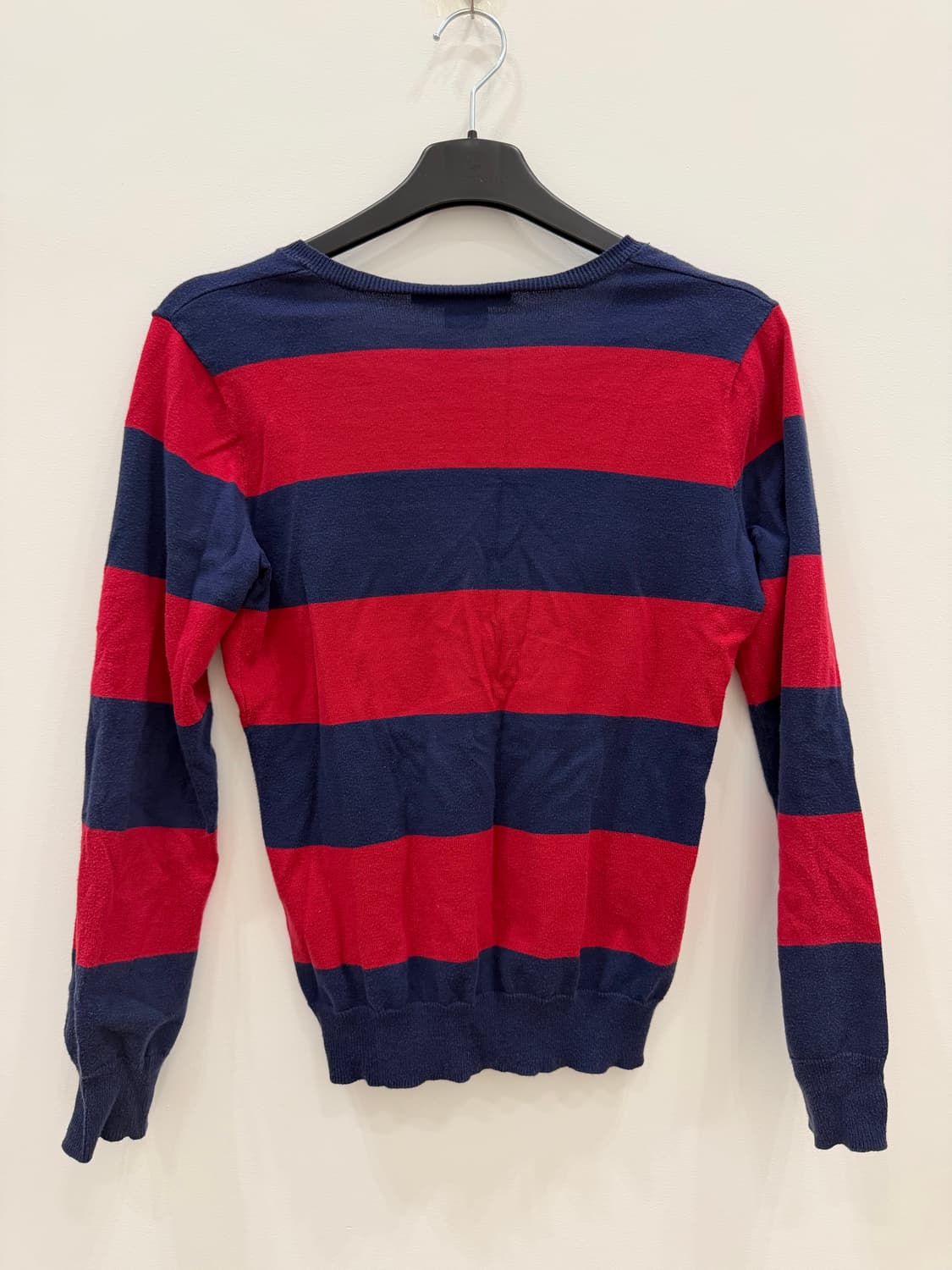 폴로 스트라이프 브이넥 니트 상품이미지2