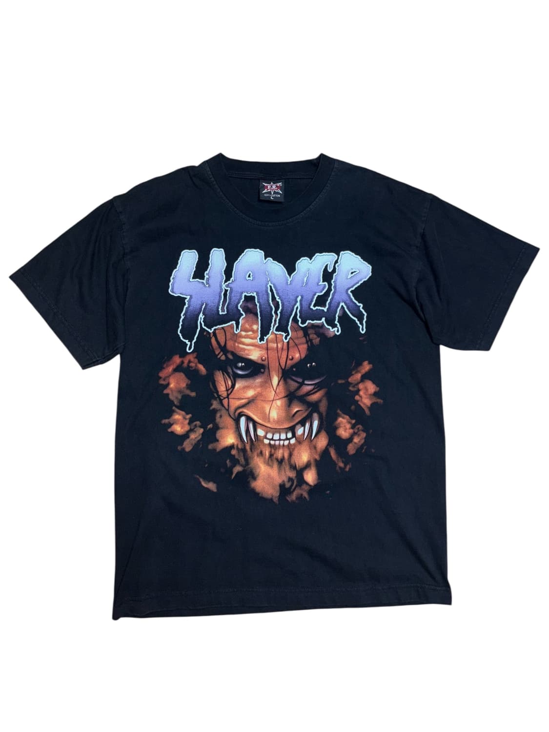 빈티지 slayer 밴드티 반팔  상품이미지1