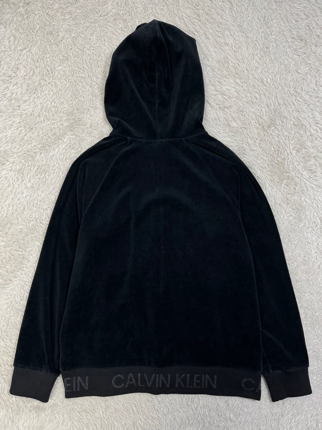 캘빈클라인 벨루어 후드 집업/#2745 상품이미지4