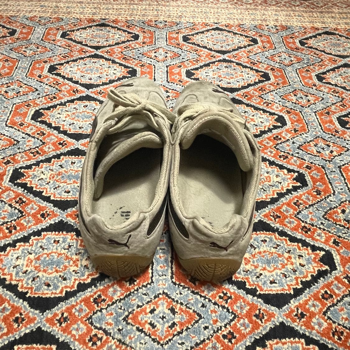 푸마 스피드캣 베이지 브라운 스웨이드 스니커즈 EU44 상품이미지4