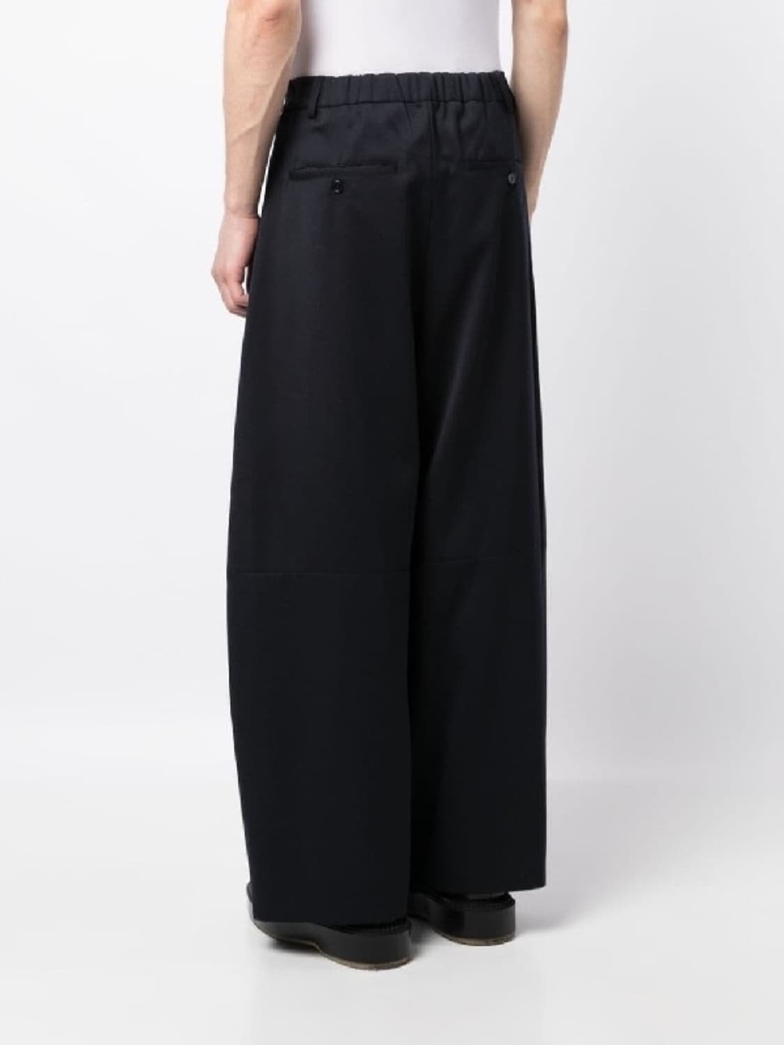 (L) 시몬로샤 23fw 울 와이드 팬츠 상품이미지3