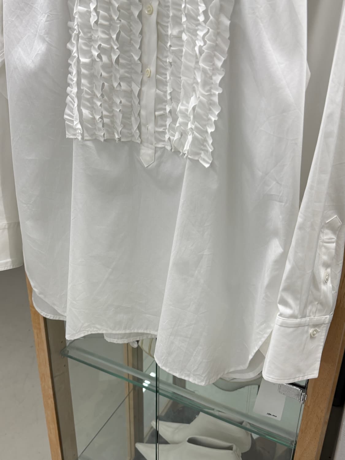 frill pullover dress shirts  상품이미지3