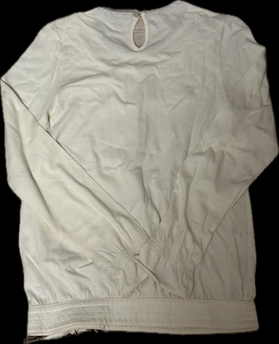 버버리 노바체크 리본 롱슬리브 상품이미지2