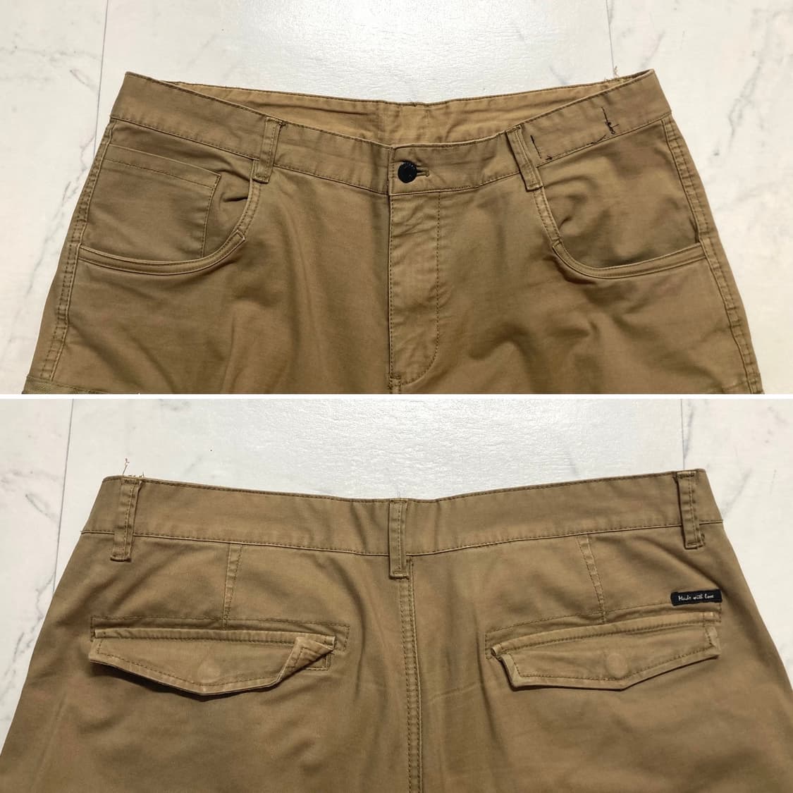 00s 스톤 구형 택티컬 코튼 카고 팬츠 36-38 상품이미지4