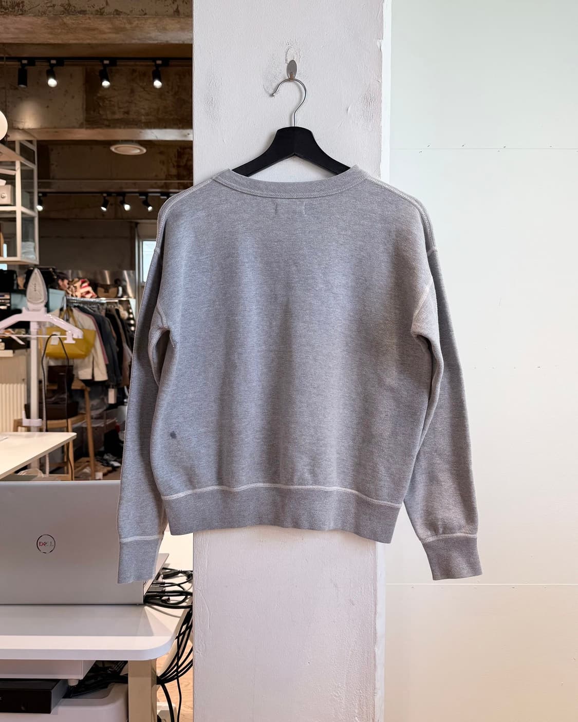 리얼 맥코이 그레이 밀리터리 스웻 셔츠  상품이미지6