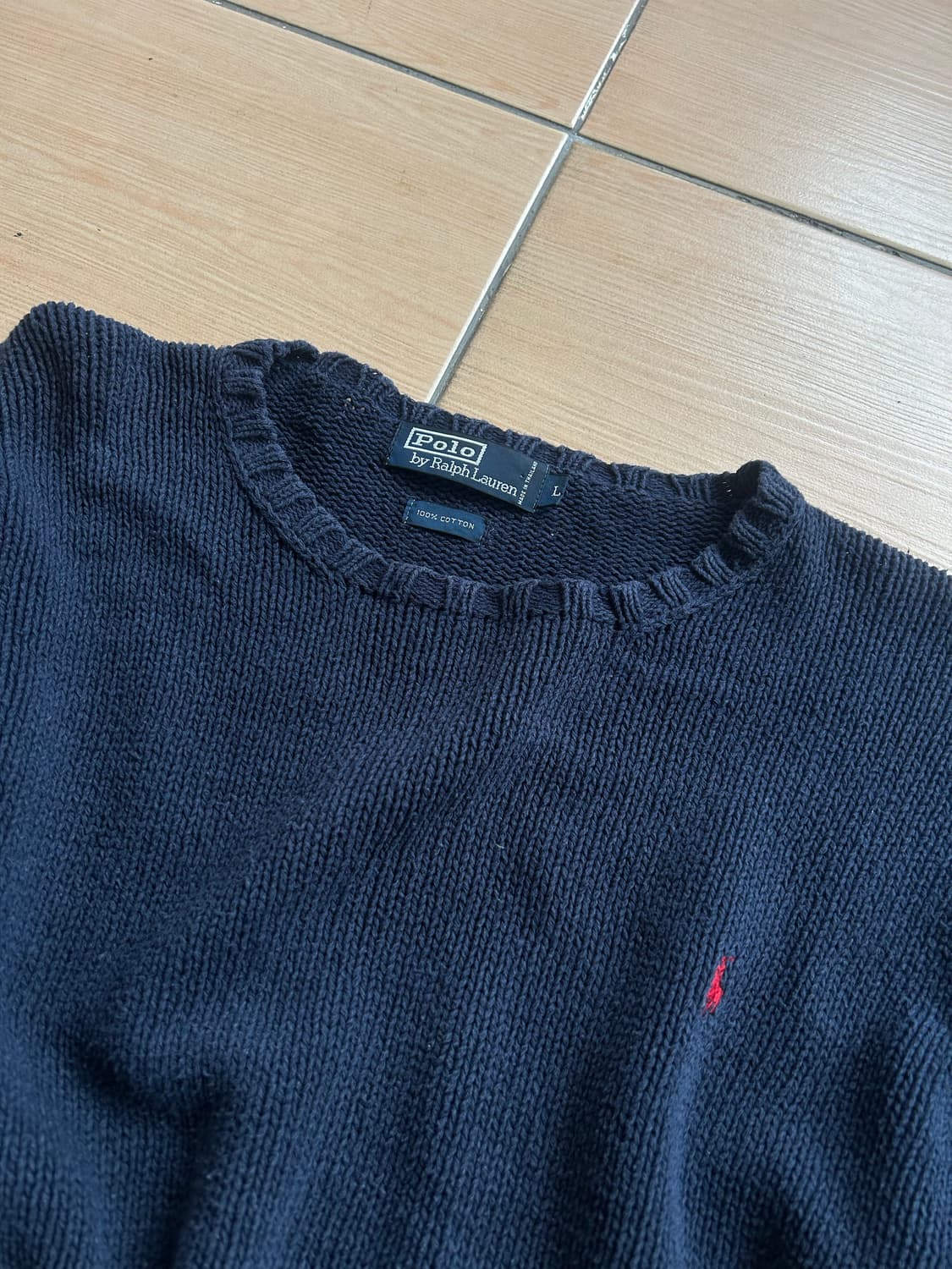 90‘s 폴로 랄프로렌 라운드넥니트 상품이미지2