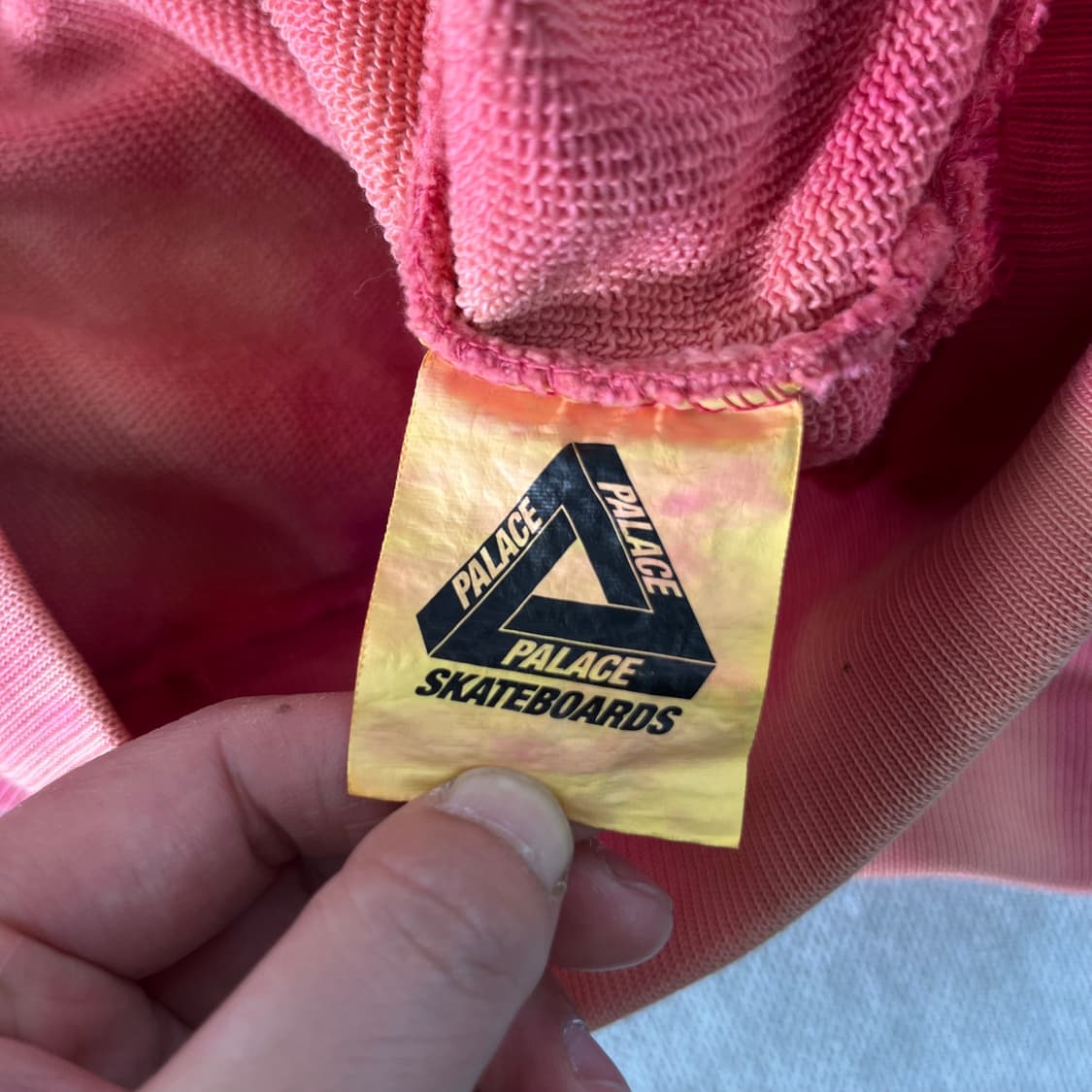 100 팔라스 핑거 업 타이다이 후드티 상품이미지5