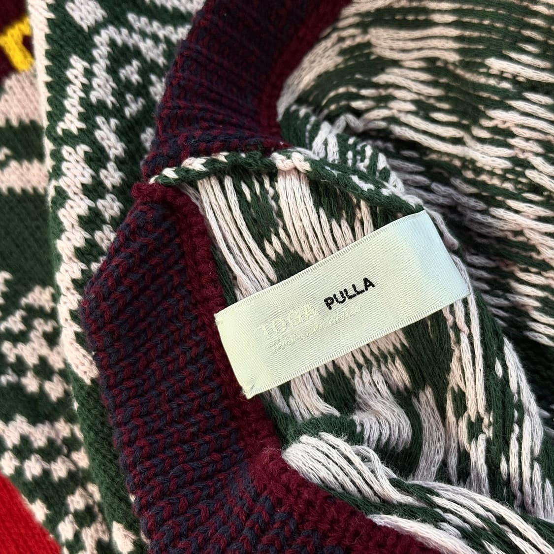 TOGA PULLA 22 자카드 가디건 상품이미지5