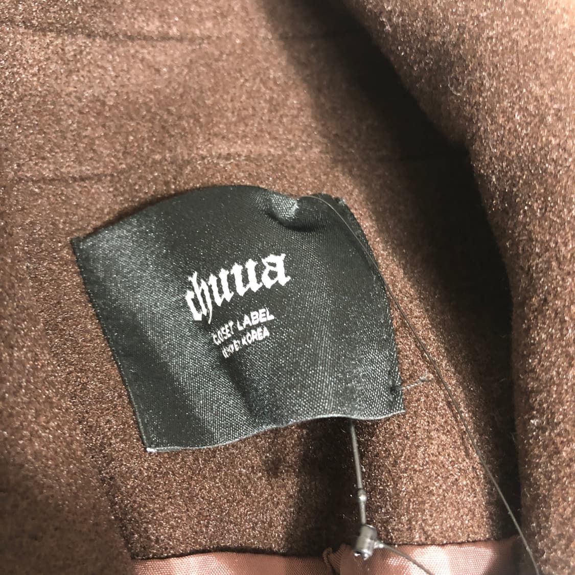 새상품 츄아 더블 코트  상품이미지3