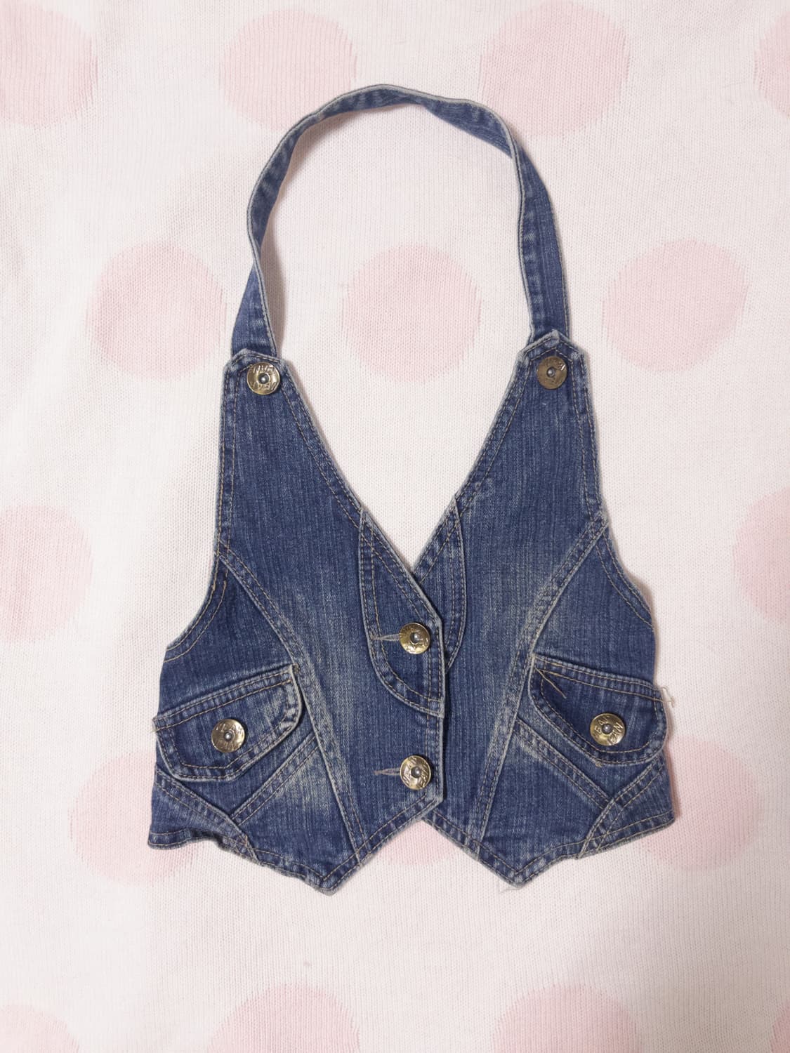 Vintage denim vest 상품이미지1