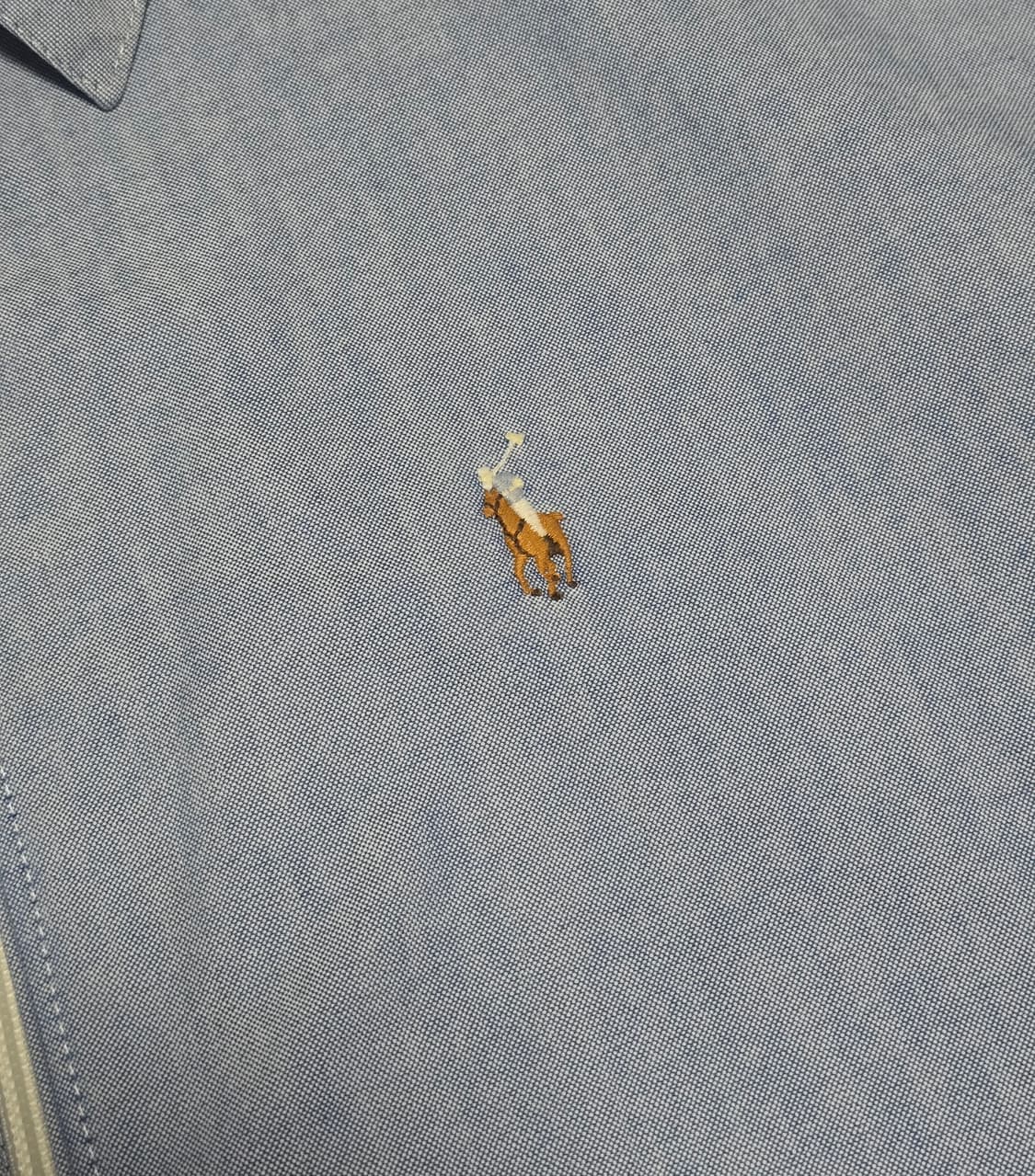 80s 폴로랄프로렌 샴브레이 스윙톱 자켓 L 상품이미지2