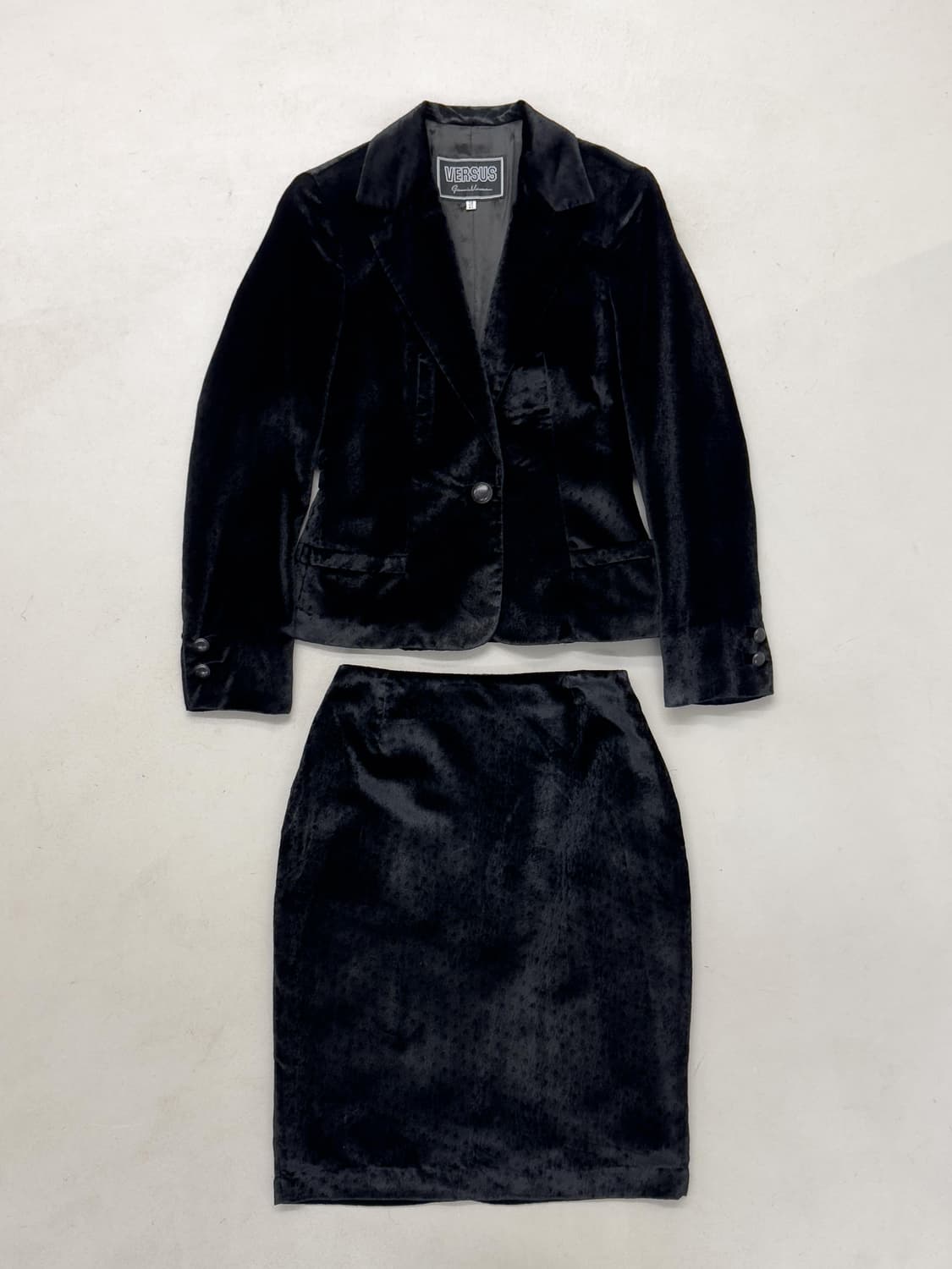 베르사체 벨벳 셋업 상품이미지2
