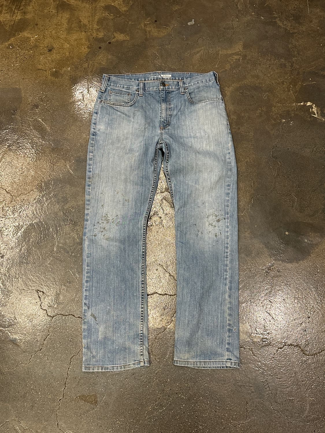 칼하트 러그드 플렉스 릴렉스드핏 데님팬츠 34x32 상품이미지1