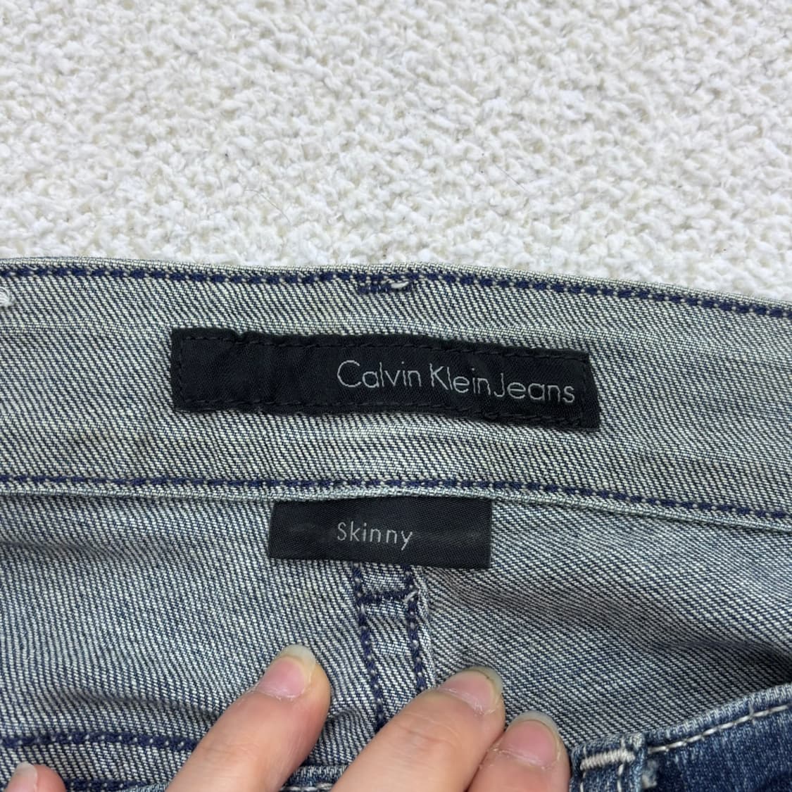29 캘빈클라인 여성 데님 팬츠 0325E 상품이미지3