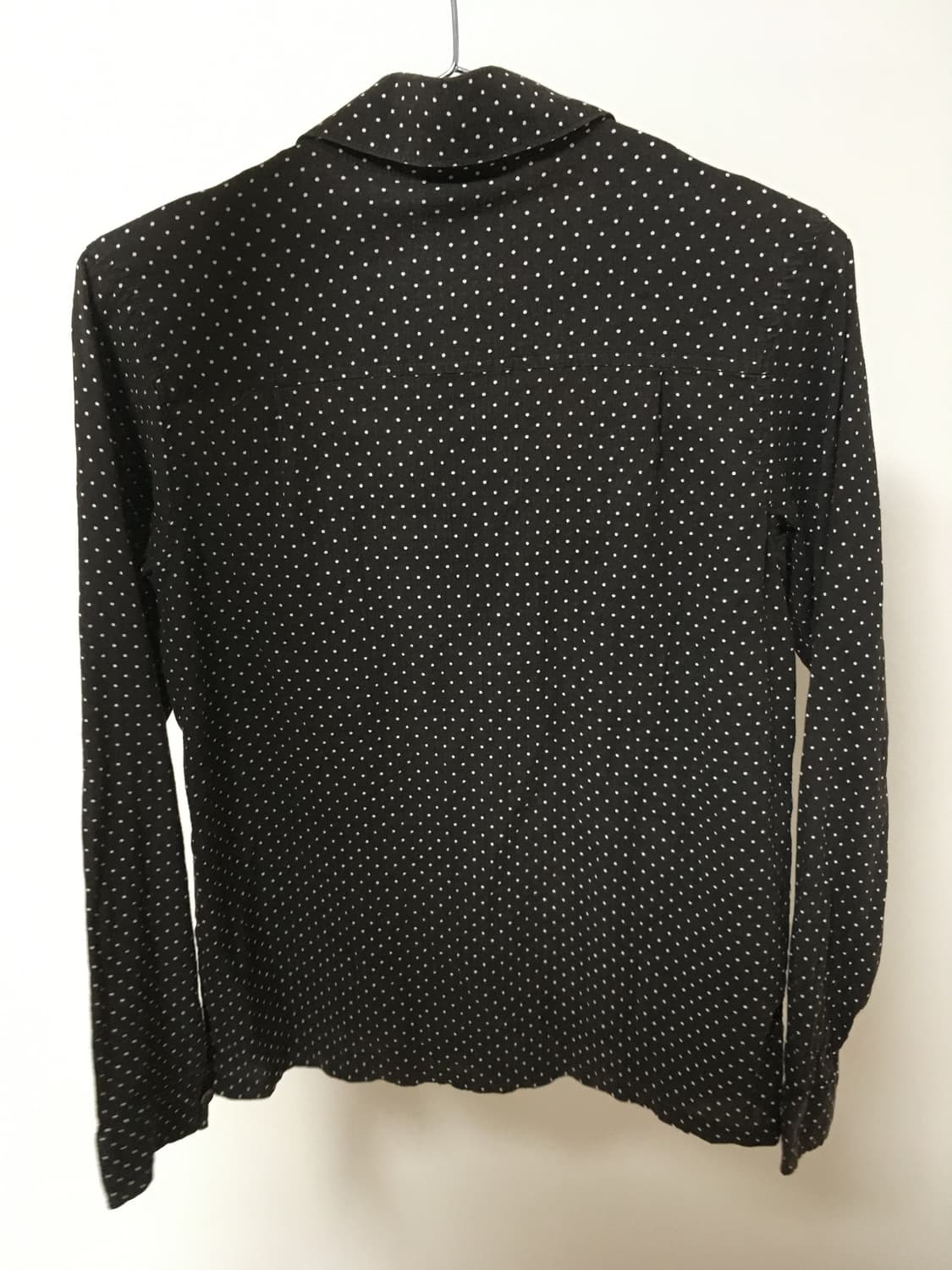 도트 브라운 블라우스 상품이미지3