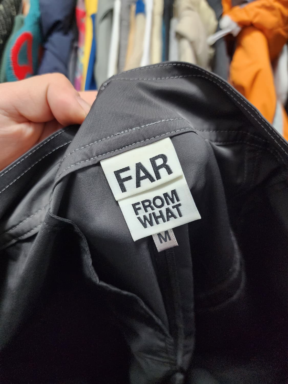 Far from what 파아카이브 스트림 지퍼 팬츠  상품이미지7