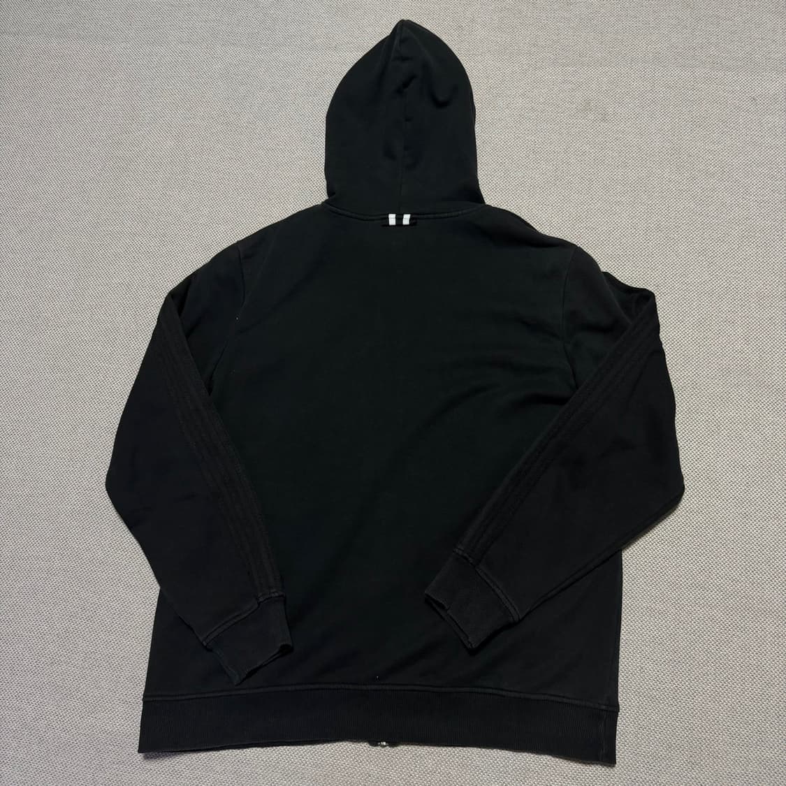 아디다스 스몰로고 기모 후드집업 상품이미지5