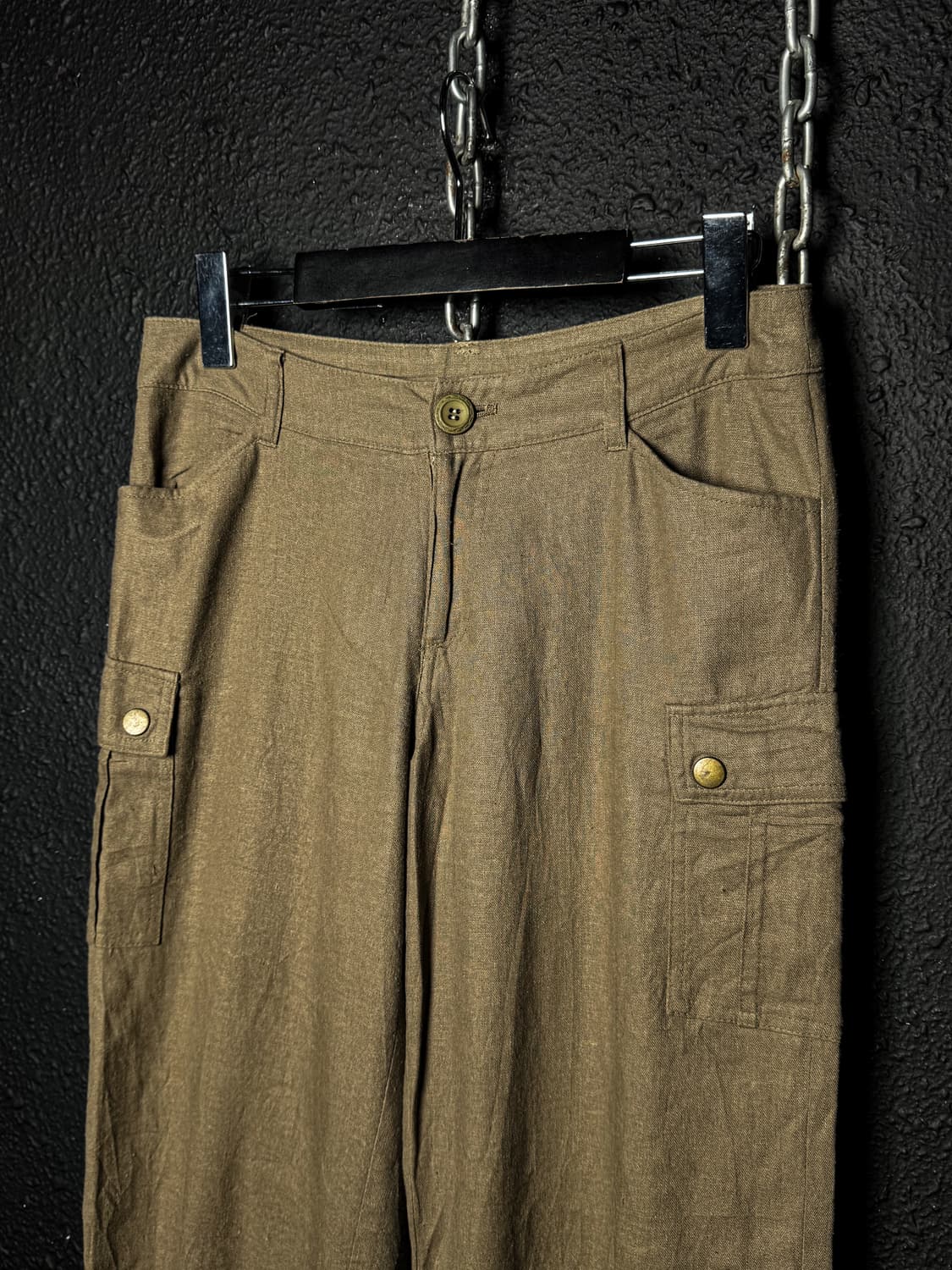 Vintage Wide Cargo Flare Pants 상품이미지6