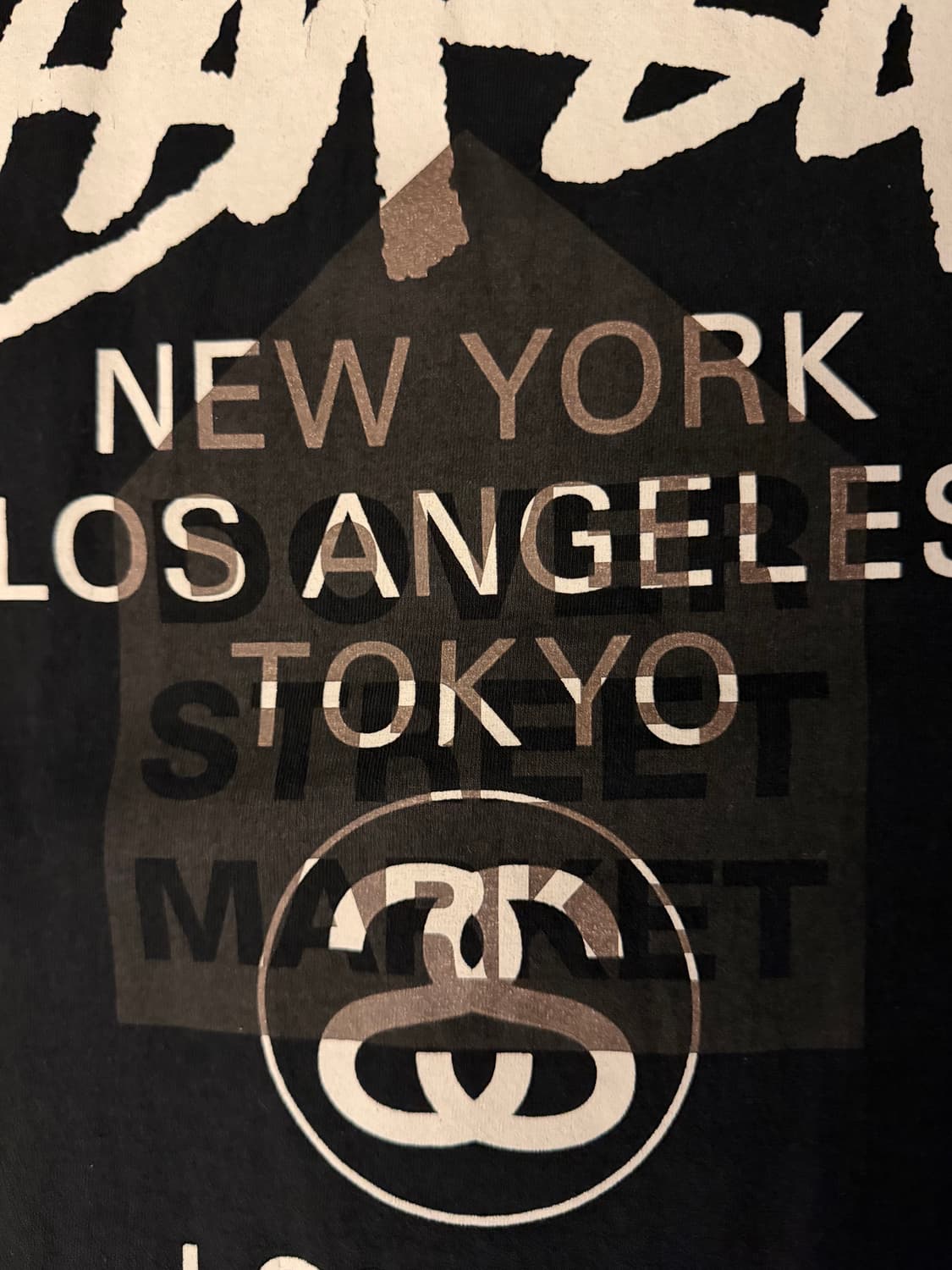 스투시 도버스트릿마켓 콜라보 월드투어 롱슬리브 상품이미지2