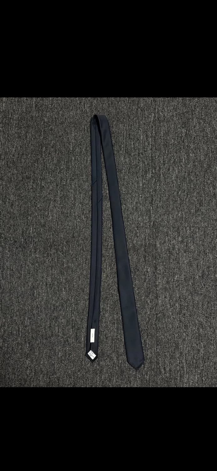 포터리 울 슬림타이 다크네이비 상품이미지2