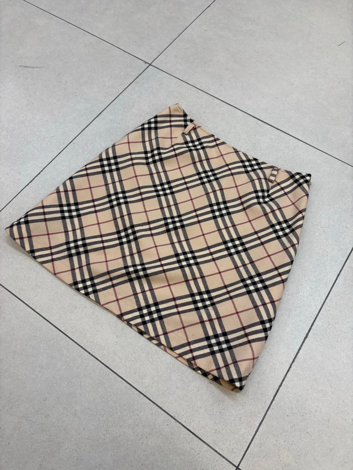 [ 38 ] 버버리 블루라벨 노바체크 미니스커트 상품이미지3