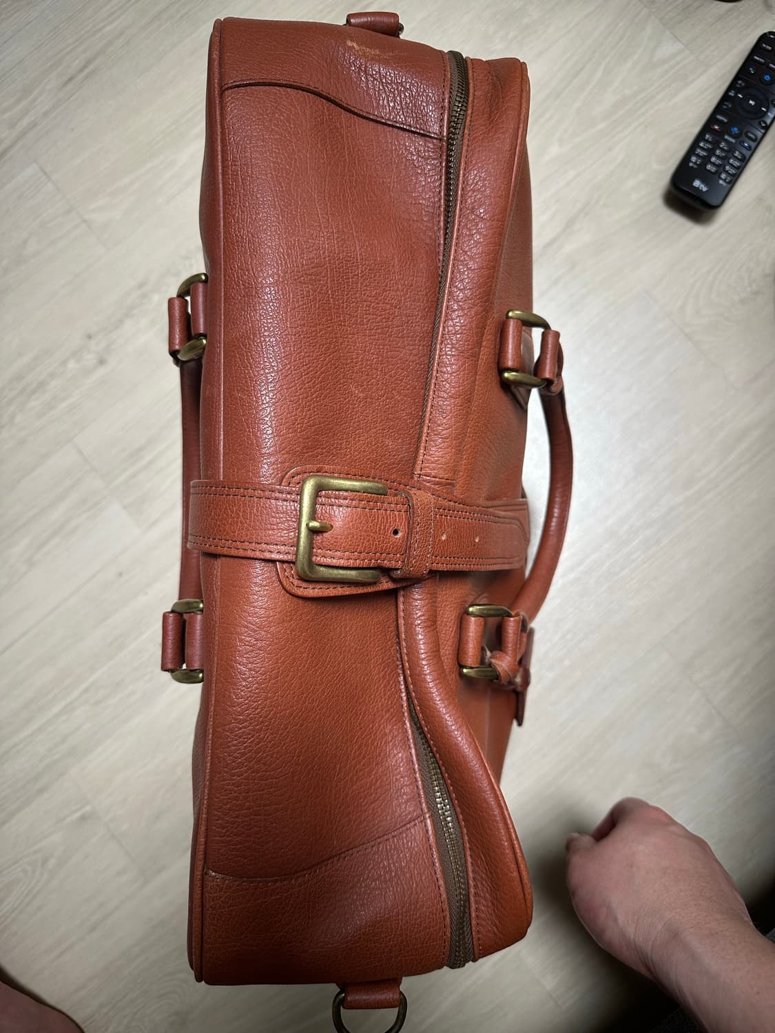 PORTER x Suntory Whisky 레더 가먼트백 / 브리프케이스 상품이미지3