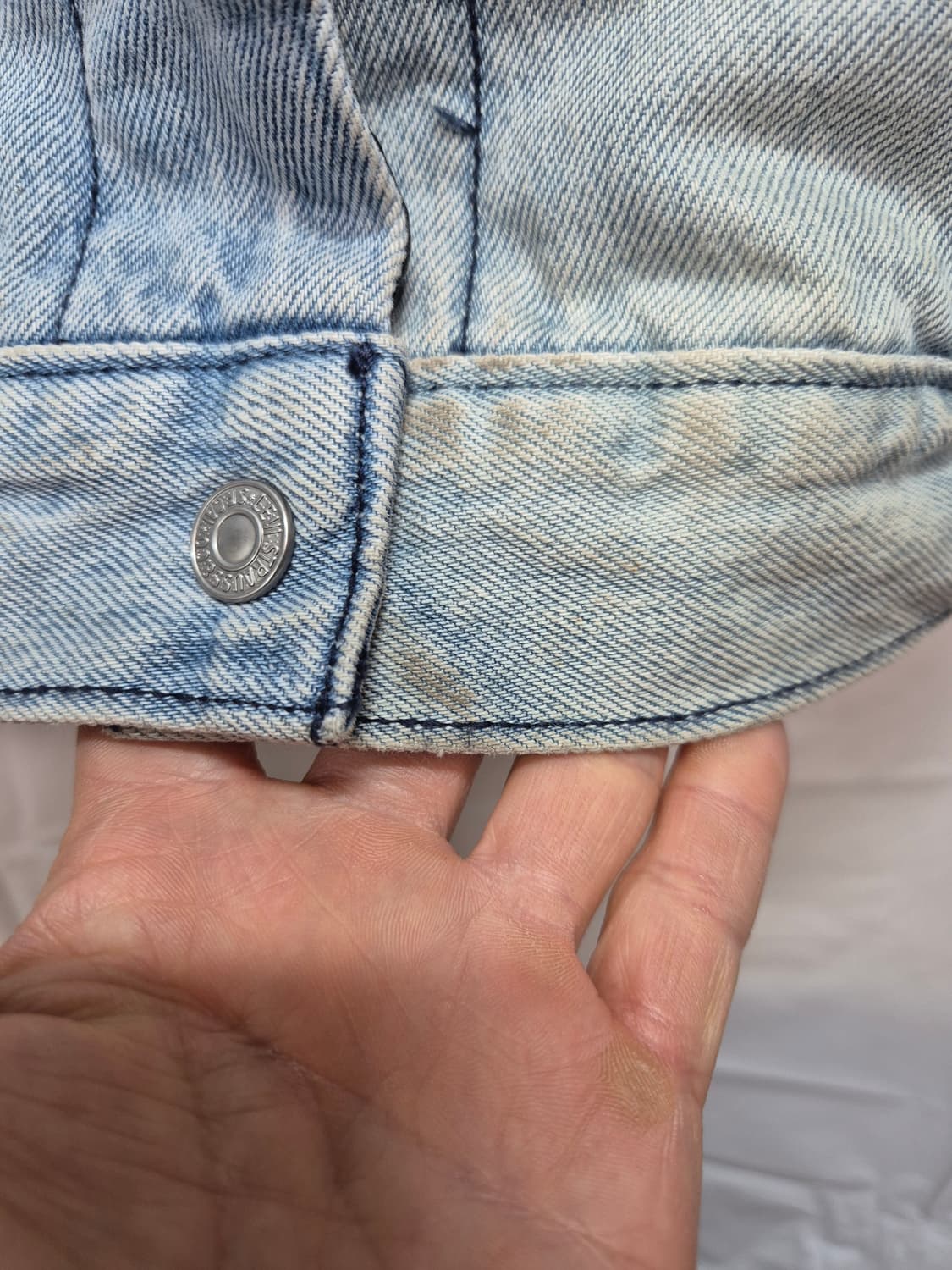 리바이스 트러커 자켓 안감누빔 상품이미지2