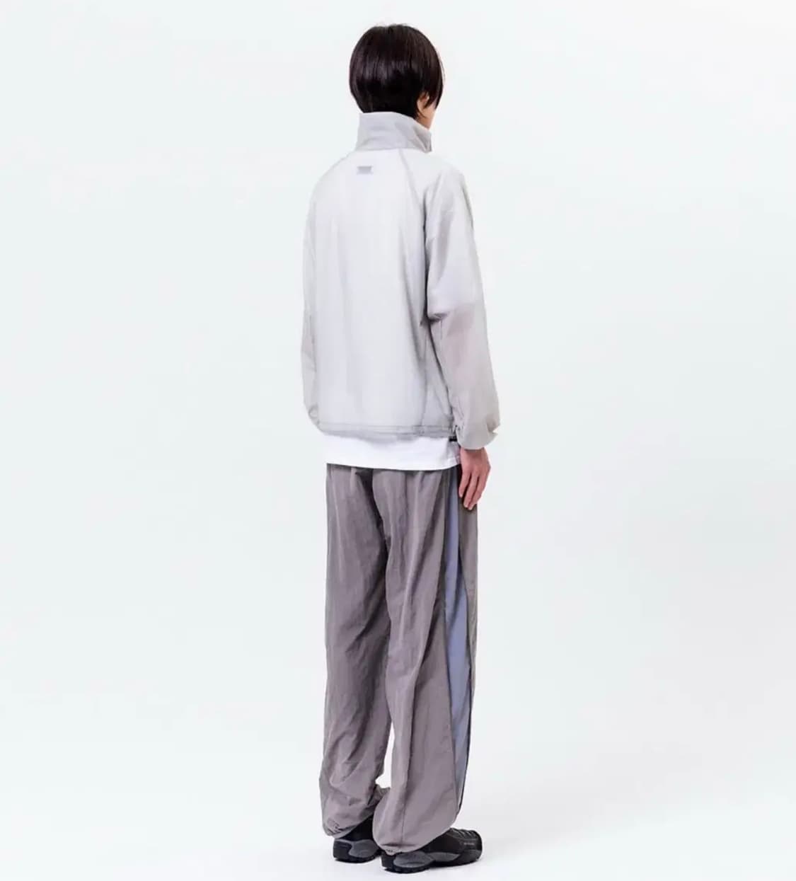 산산기어 지퍼팬츠 그레이 2사이즈 상품이미지1