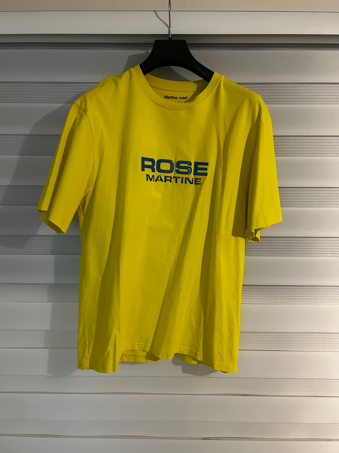 마틴로즈 옐로우 클래식 티셔츠 M 상품이미지1