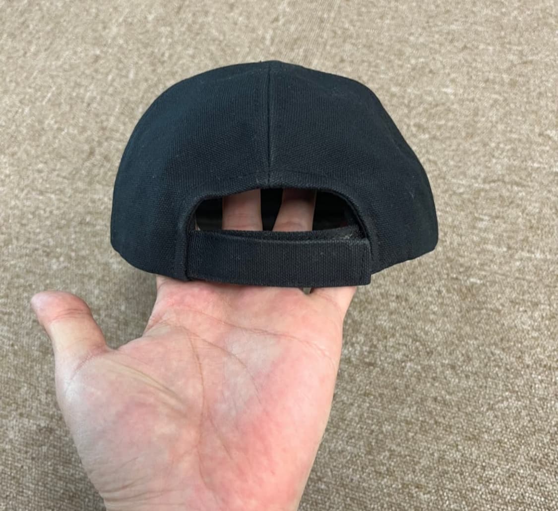 오프화이트 블랙 볼캡 팝니다. 상품이미지3