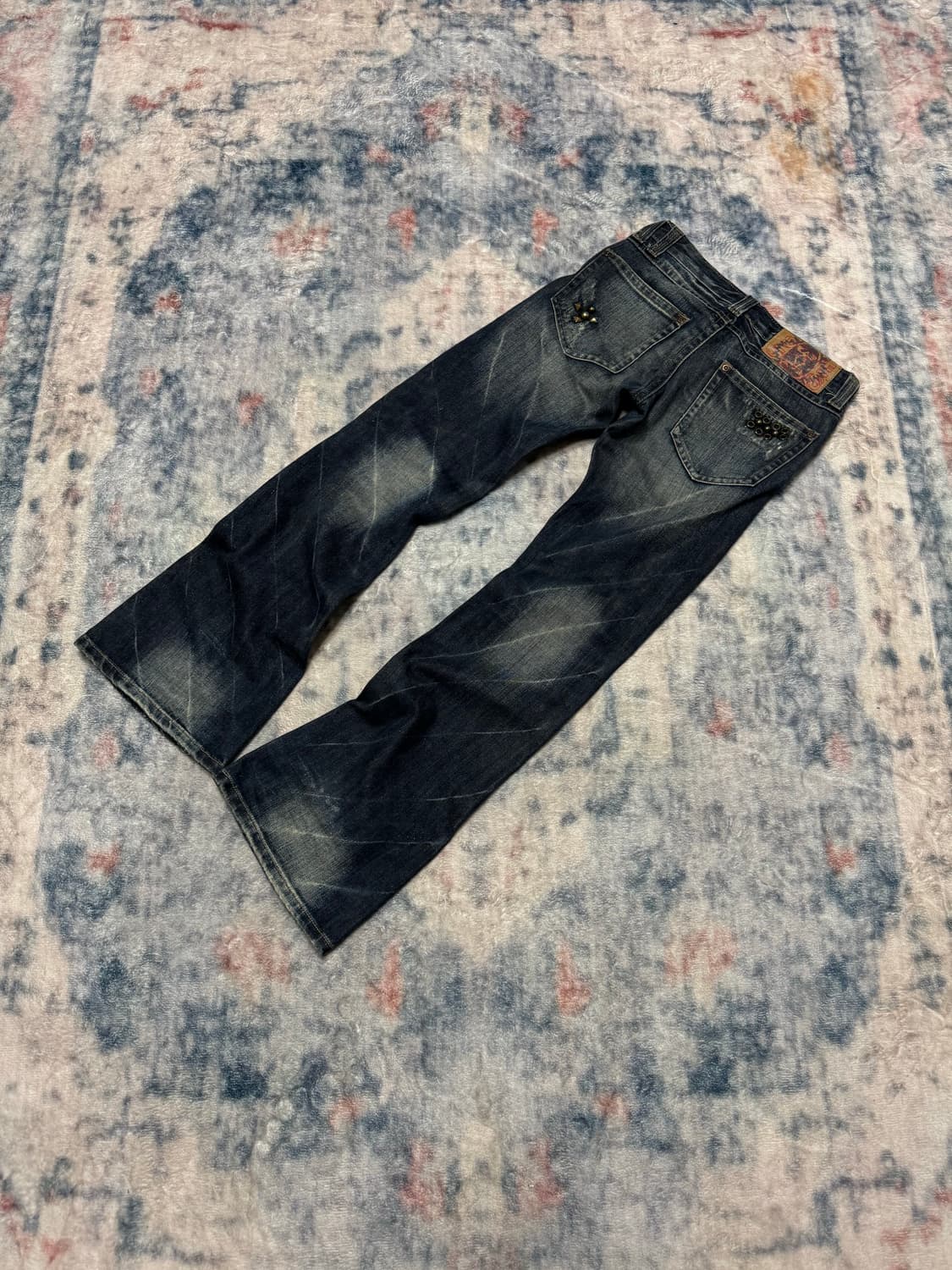 Drive jeans 00s stud washing boots cut d 상품이미지1