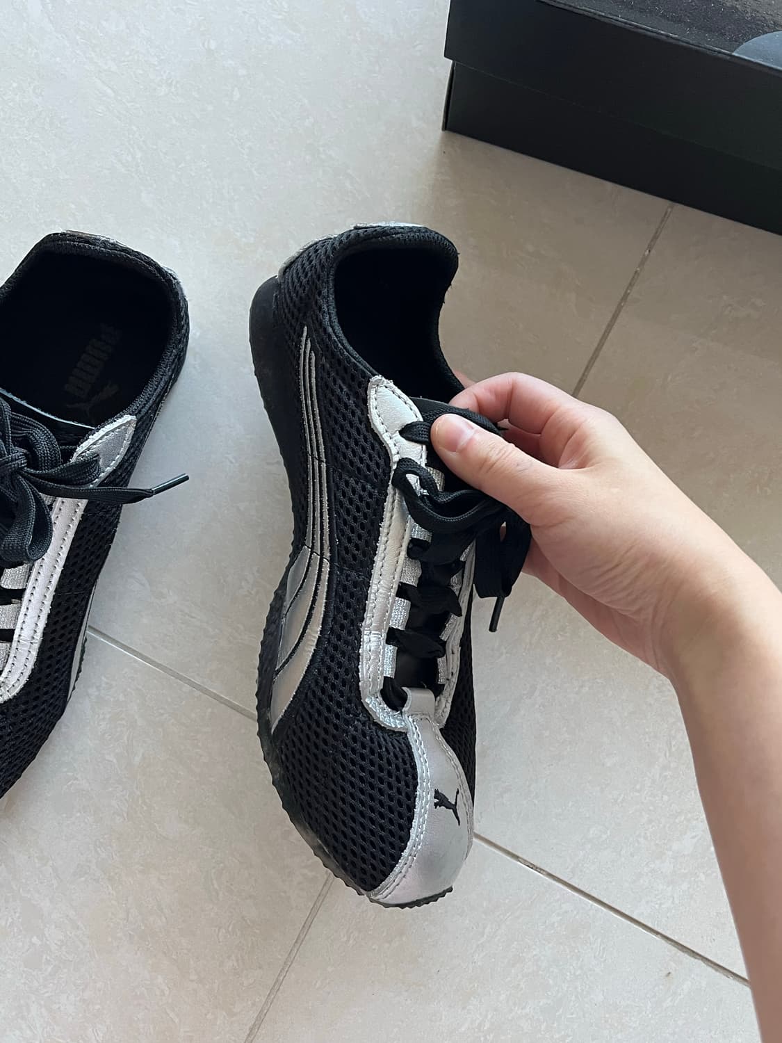 푸마 h 스트리트 og 블랙실버 상품이미지4