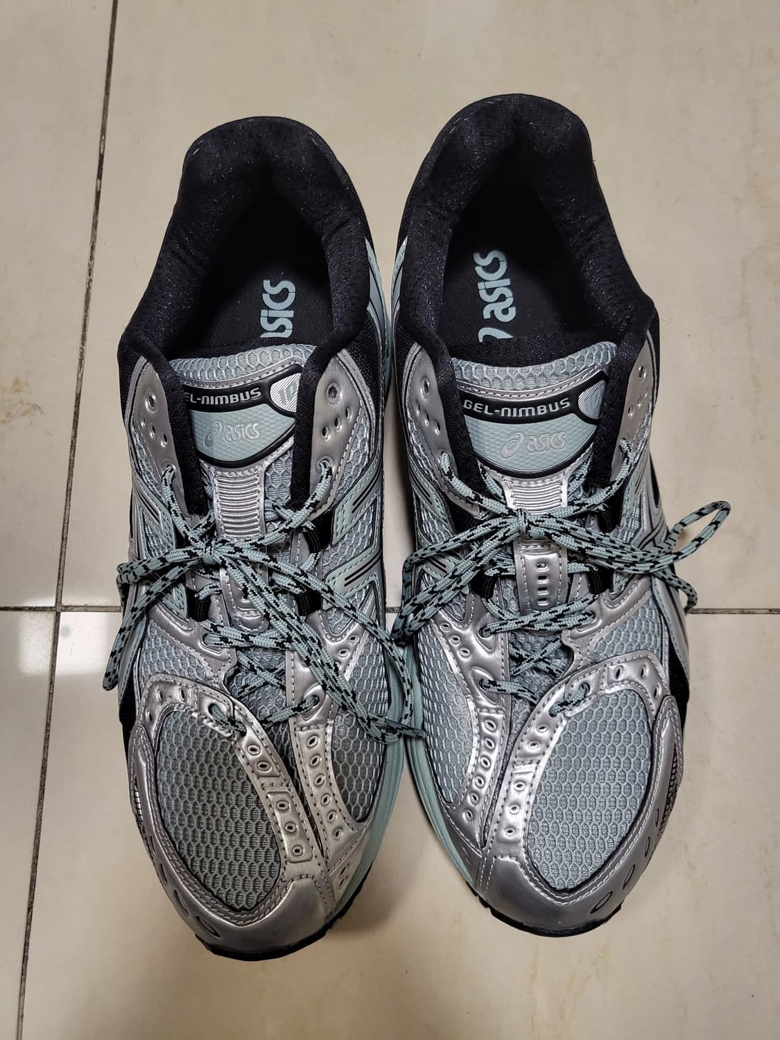 아식스 젤 님버스 10.1 오션 헤이즈 퓨어 실버 280 상품이미지3