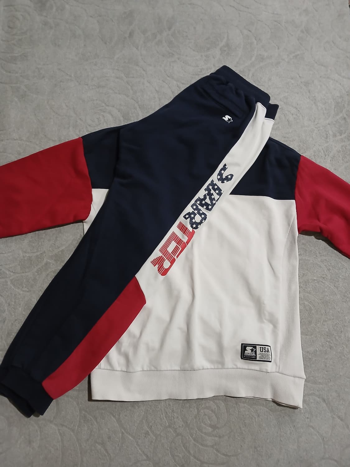 스타터 USA 맨투맨 트레이닝 세트 L 상품이미지1