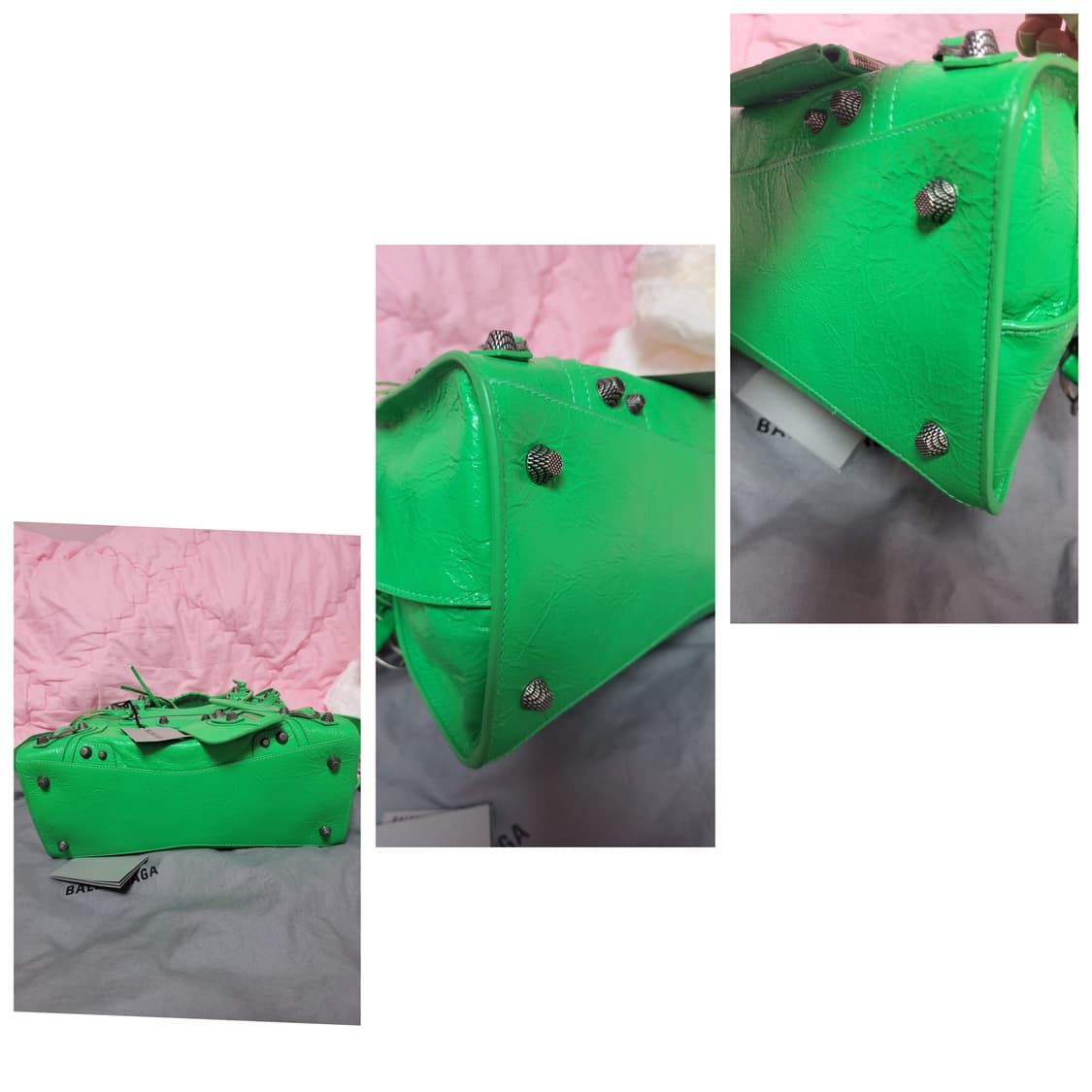 정품)급처미사용새상품!발렌시아가 월욜98에예약네고X네오카골스몰크로스백가방 상품이미지8