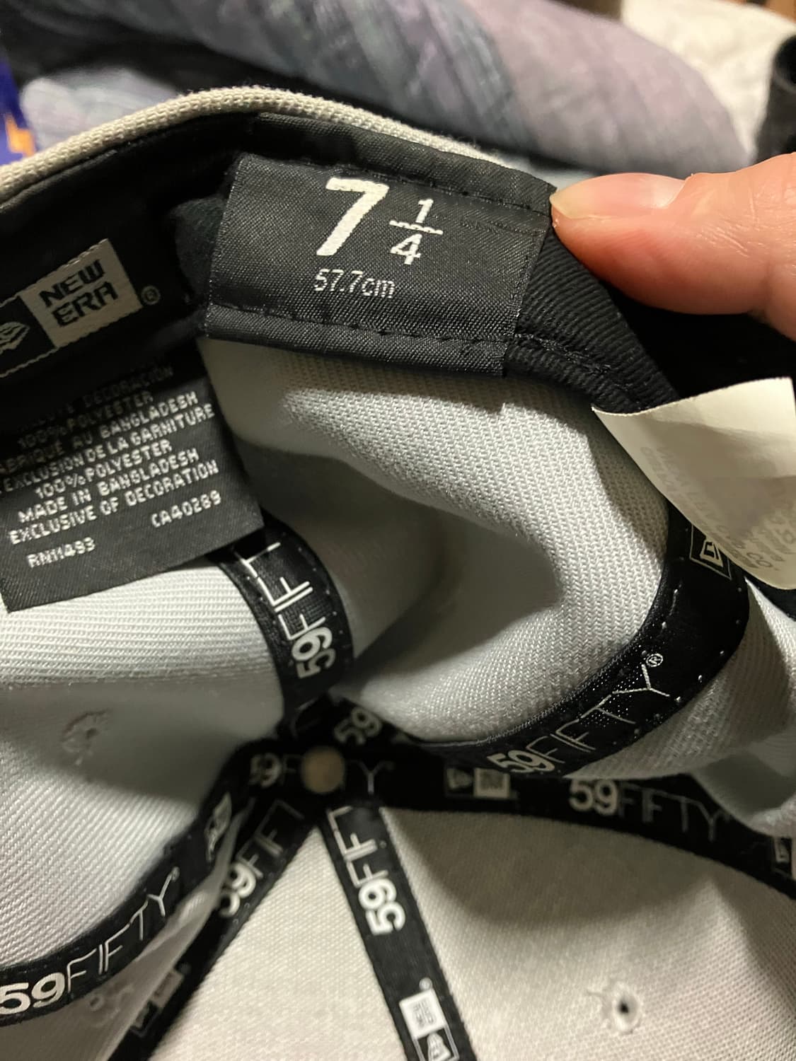 슈프림 s로고 뉴에라 그레이 22fw  714 상품이미지4