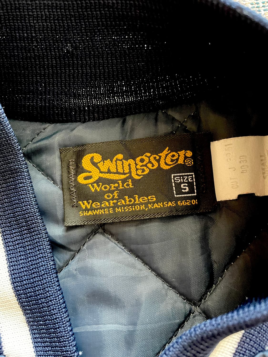 Swingster 퀼팅 봄버 자켓 상품이미지5